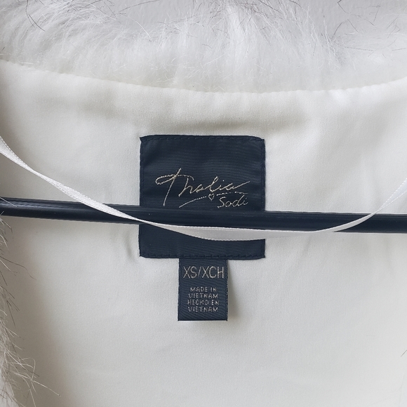 Thalia Sodi Faux Fur Vest - Natural - Picture 2 of 8